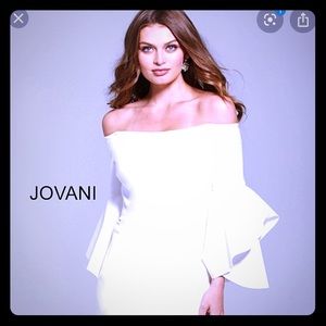 White cocktail dress